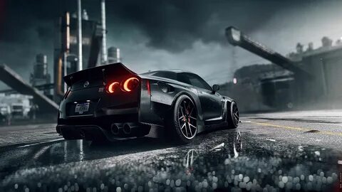 NFS Heat Nissan Gtr 4k NFS Heat Nissan Gtr 4k wallpaper Nissan Gt R, Картон...