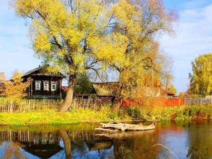 Красивые деревенские пейзажи