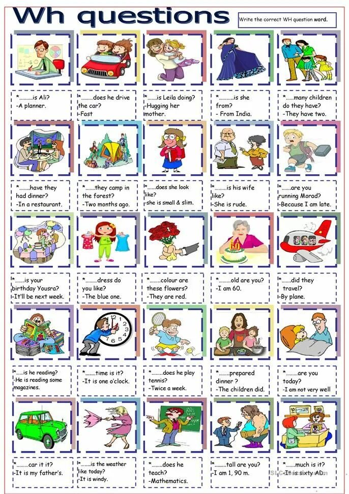 Write wh questions. Questions worksheets for kids. задания на wh questions present simple. wh questions worksheets. wh questions exercises for kids.