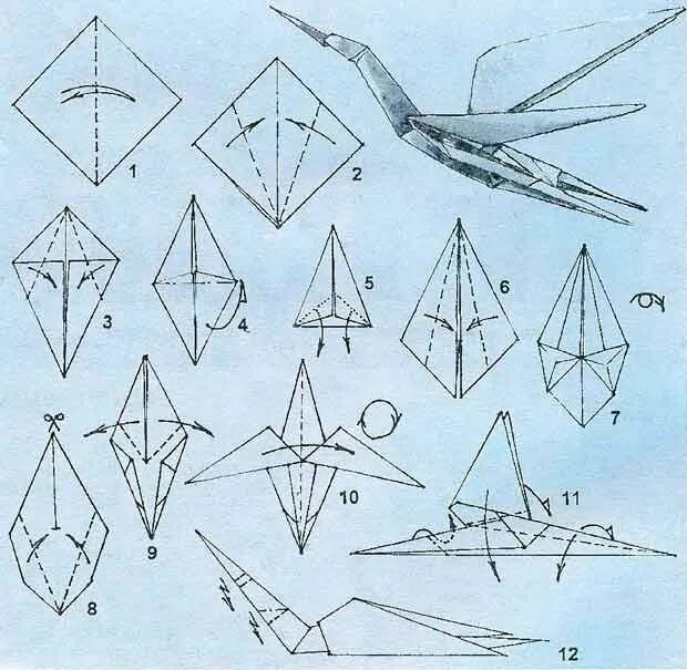 Бумажный журавлик пошагово. Оригами птичка Журавлик. Как сделать оригами журавля из бумаги а4. Оригами из бумаги Журавлик летающий пошаговая инструкция. Оригами лебедь и Журвлик.