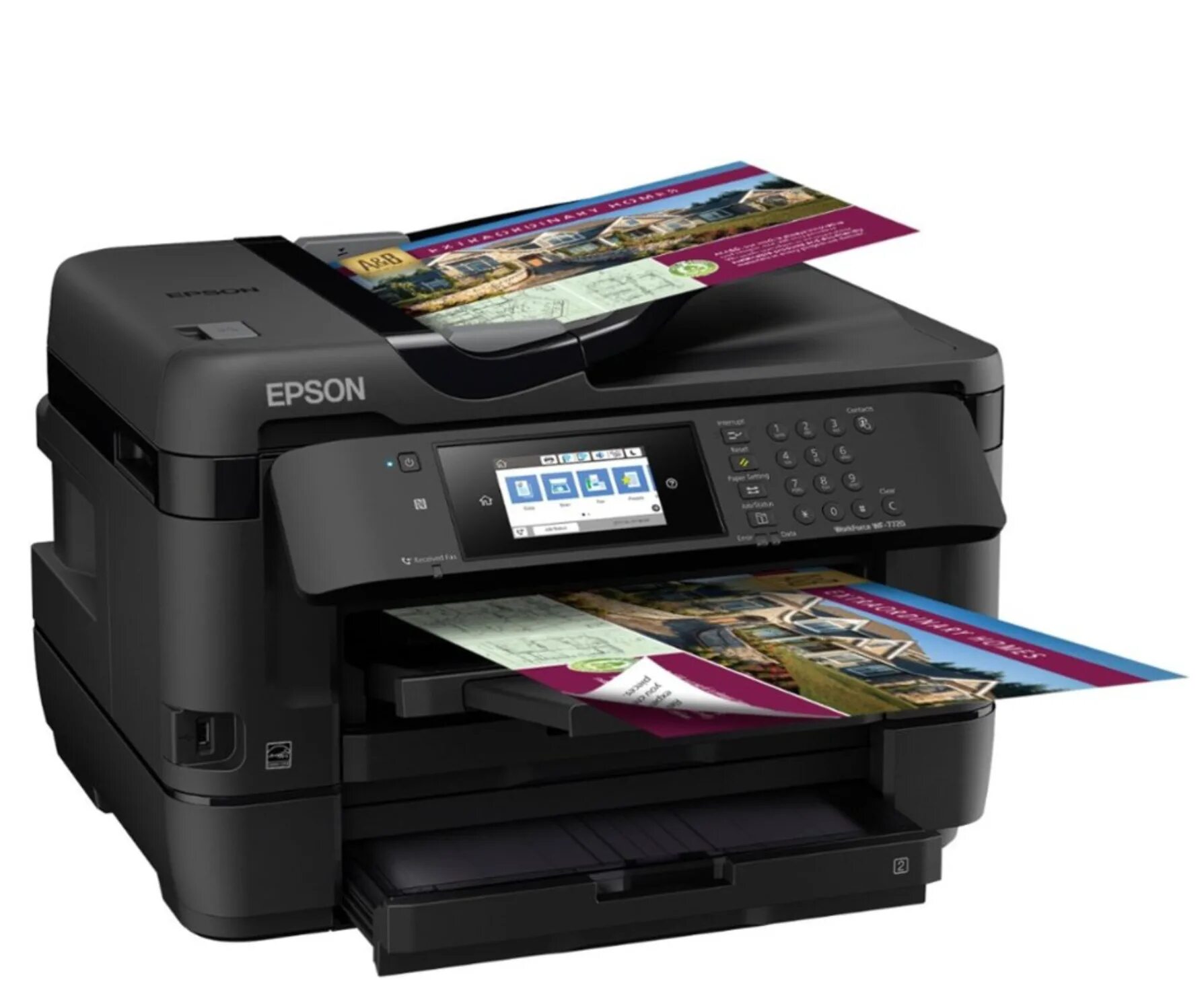 Мфу струйное обзор. МФУ Epson workforce WF-7720. Epson workforce WF-7720dtwf. Epson WF 7720. МФУ Epson workforce WF.