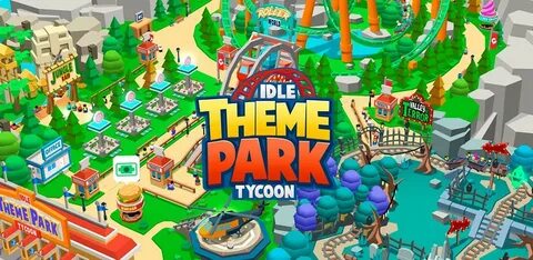 Idle theme park мод