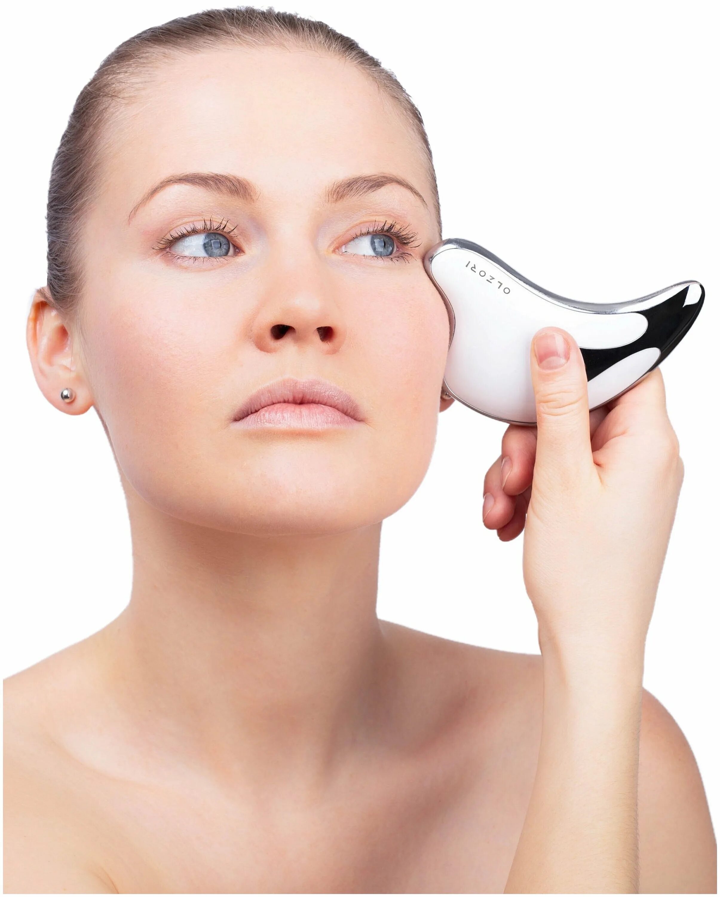 уход за лицом olzori. ультразвуковой us medica. уход за лицом olzori. девушка с кремом на лице. Olzori увлажнитель для кожи для лица.