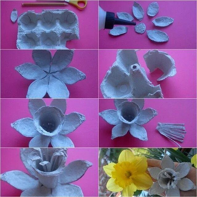 Из ячеек из под яиц своими руками. Цветы из упаковки для яиц. поделки из яичных лотков цветы. поделка из лотка для яиц. поделки изьяичных лотков.
