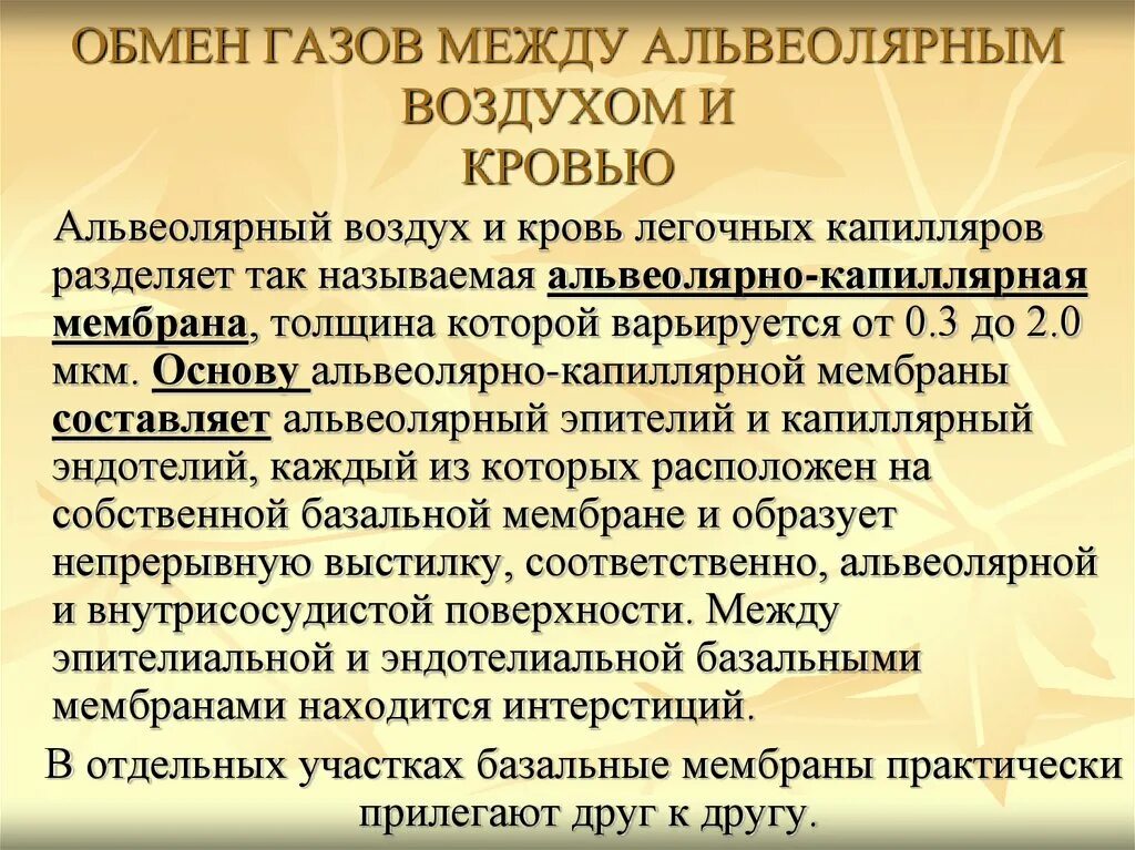 Обмен газов между альвеолярным воздухом и кровью. Газообмен газов между альвеолярным воздухом и кровью. Газообмен между кровью легочных капилляров и альвеолярным воздухом. Газообмен между альвеолярным воздухом и кровью физиология. Обмен газов между легочным воздухом и