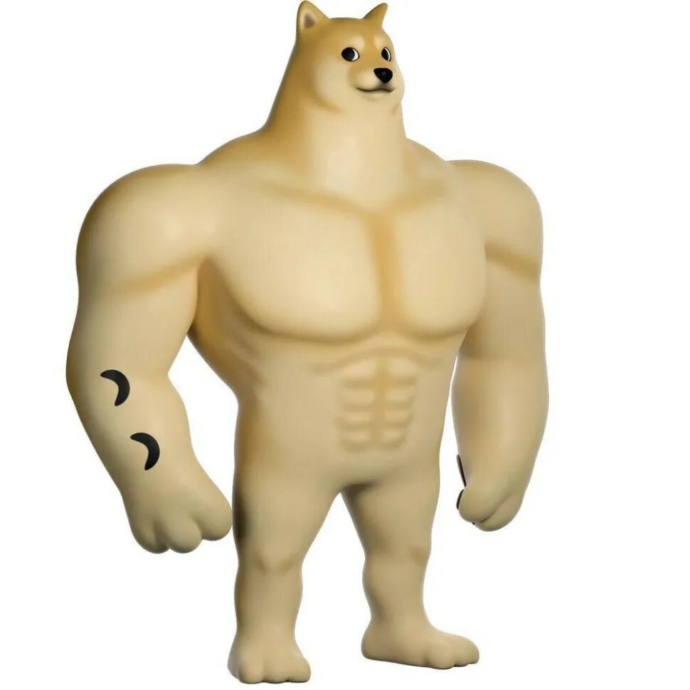 Доге качок. Cheems Doge фигурка. Swole Doge фигурка. Фигурки качков. Качок доге.