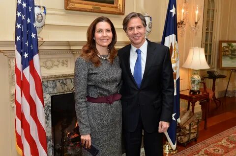 Deputy Secretary Blinken and Assistant Secretary Ryan Smile Before the Depu...