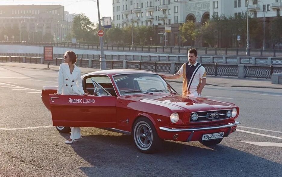 Ford Mustang каршеринг. Драйв машина.