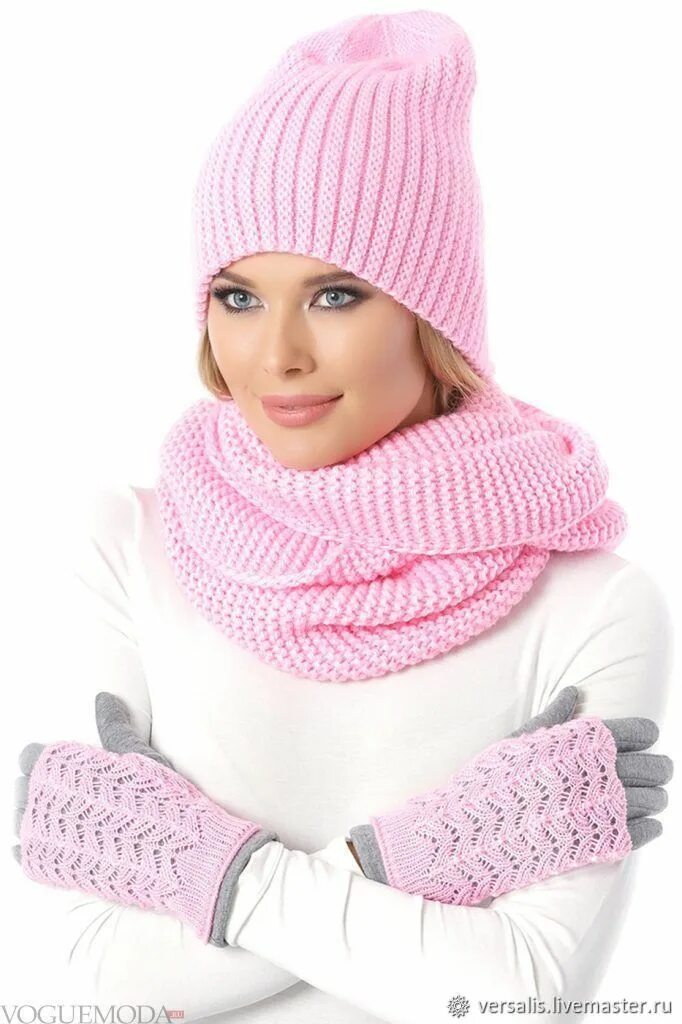 Шапка шарф. Розовая вязаная шапка. Шарф к розовой шапке. Модные шапки и шарфы. Шапка и шарф розовые