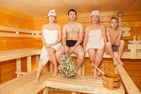 Жена с тестем в бане