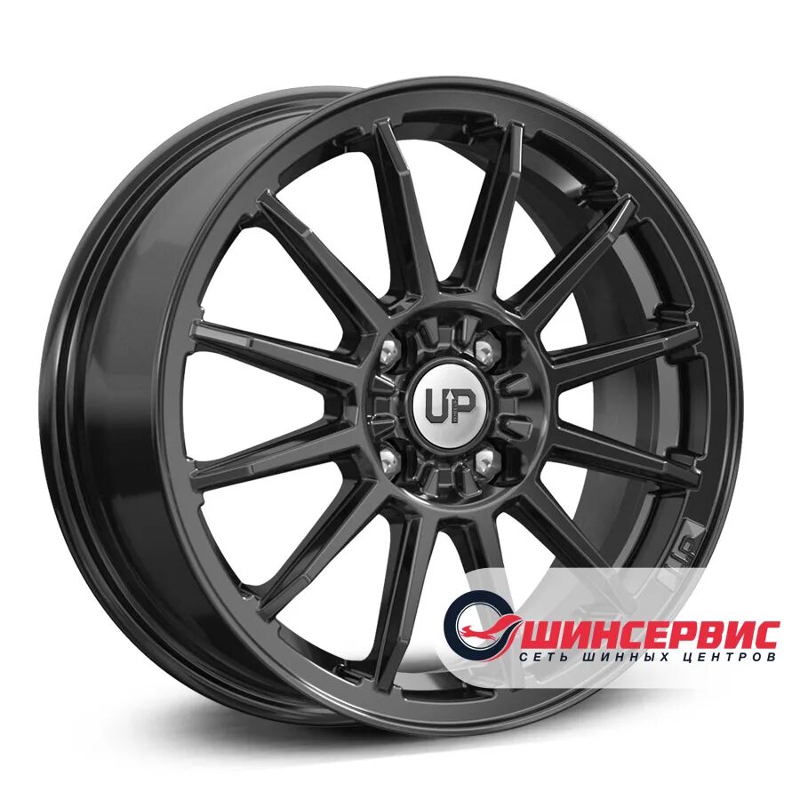 Колесный диск wheels up 623862974. 1 et38 black polished. Диск 6*15 4/100 40 60. 5x18/5x114. Литые диски wheels up.