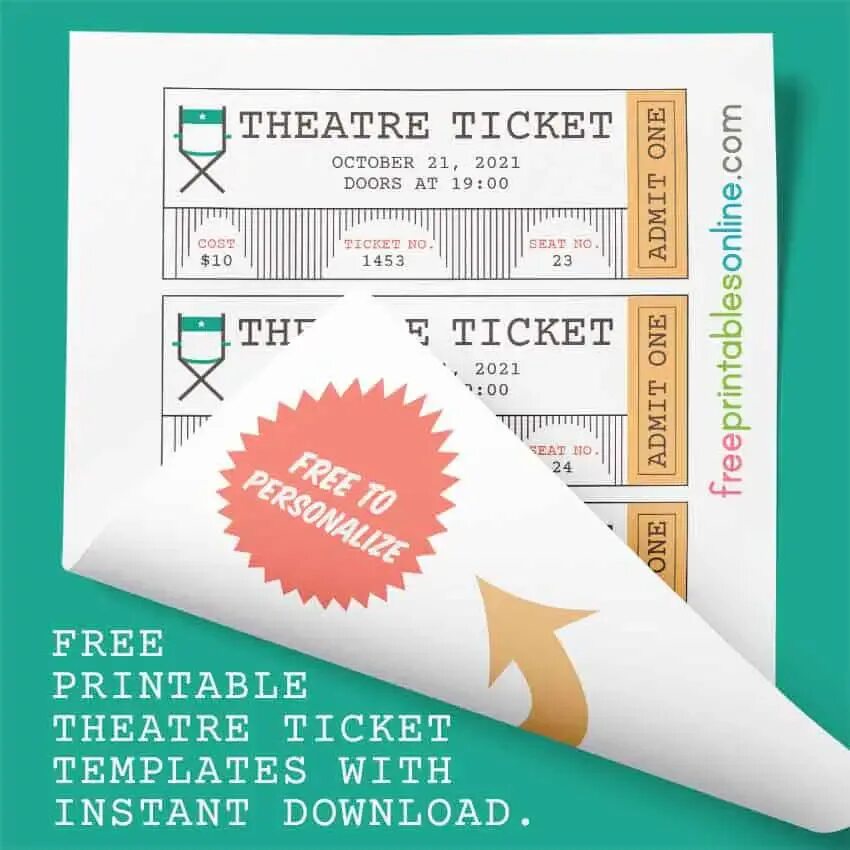 Theatre ticket. Ticket шаблон. Theatre ticket шаблон. Ticket for Theatre Printable.