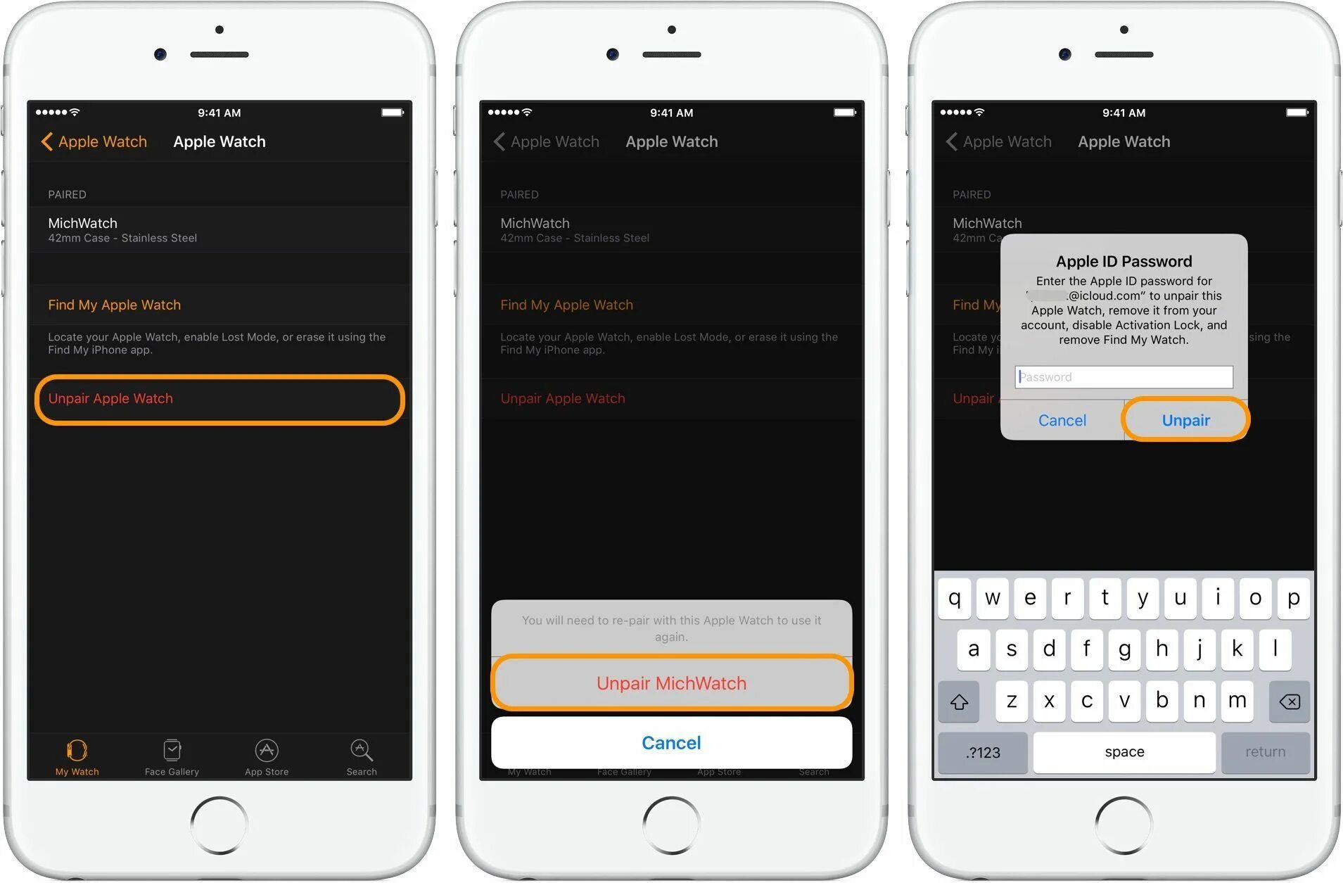 Как отключить айфон от часов. Отвязать apple iwatch от iphone. Разрыв пары с apple watch. Присоединение эпл вотч. Как отключить часы от айфона.