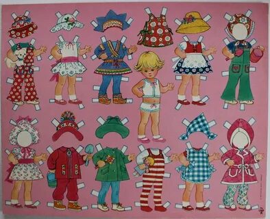Paper doll dress up