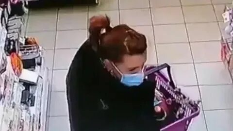 Попалась на воровстве