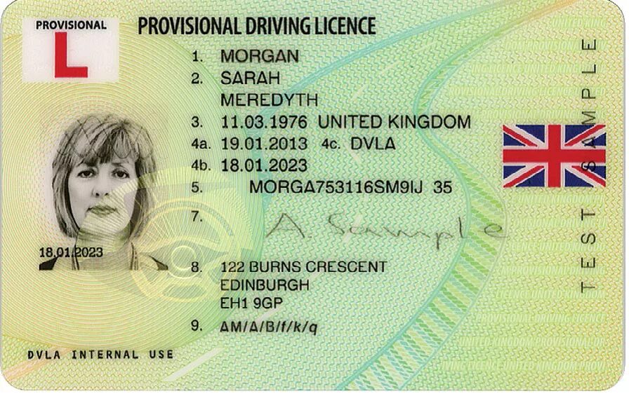 If you had a driving license. If you had a driving license