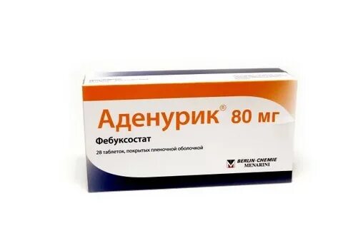 Аденурик 80 инструкция отзывы
