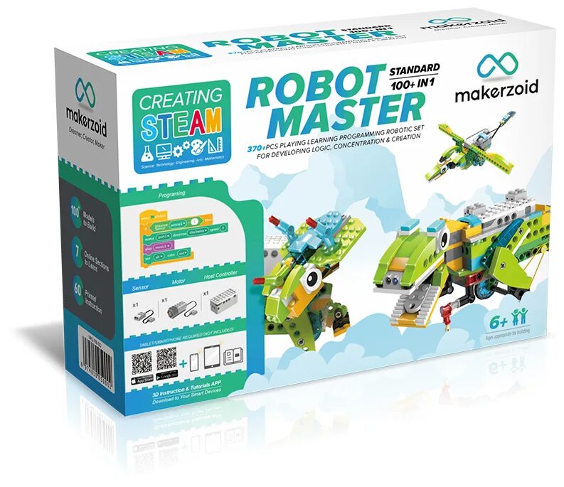 Электронный программируемый конструктор makerzoid robot master. Электронный программируемый конструктор makerzoid robot master. Makerzoid детский конструктор diverse building blocks 100. Makerzoid robot master. Электронный программируемый конструктор makerzoid robot master.
