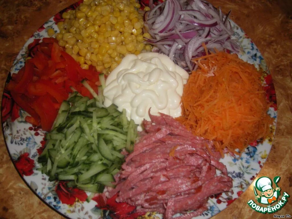 Салат ромашка с чипсами кучками. Чафан с корейской морковкой. Кучками салаты фото. Кучками салаты фото. Салат цветик семицветик.