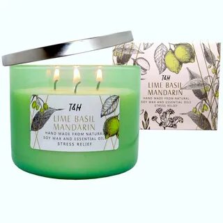 Buy basil and mandarin candle Very cheap