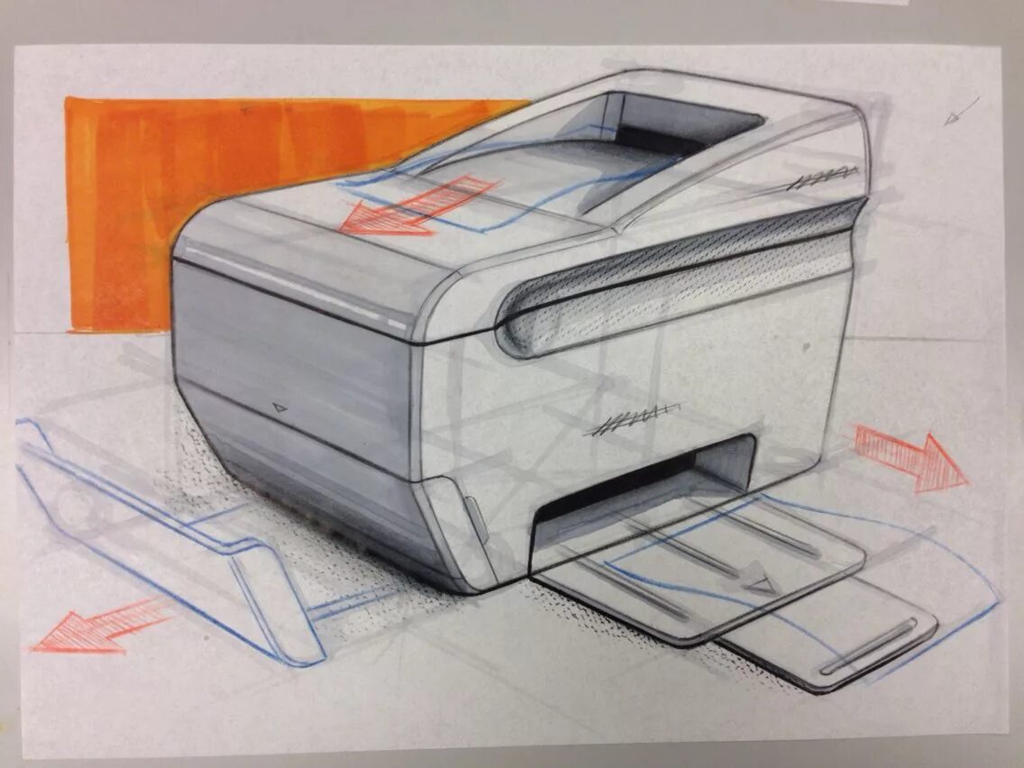 Sketch design portray
