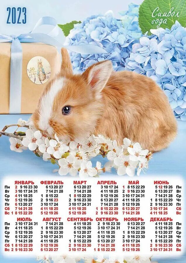 Листовой календарь 2023 кролик. Календарь год кролика. Календарики год кролика 2023. Год кролика календарь на 2023 год.