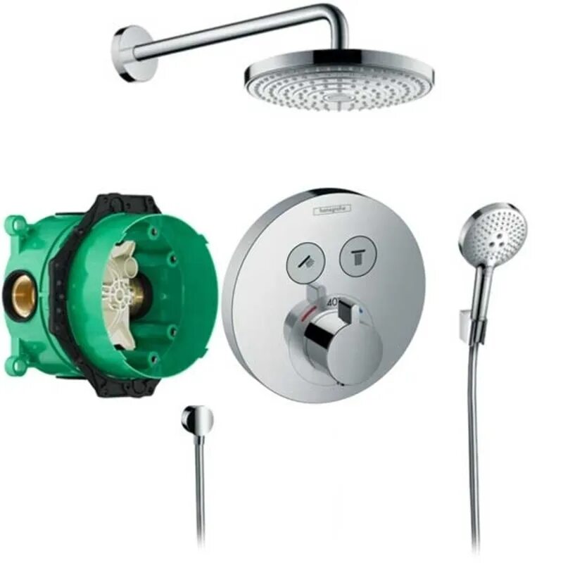 27297000 Хансгрое. Душевая система Hansgrohe Raindance. Hansgrohe Raindance select s 27297000. Hansgrohe душевая система с термостатом. Душевая хансгрое