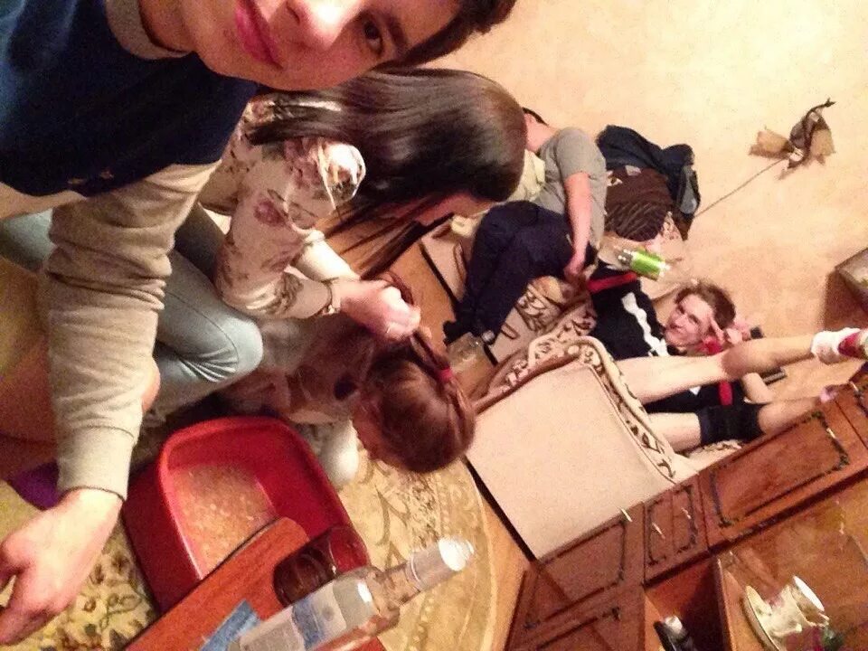 Дочь после вечеринки