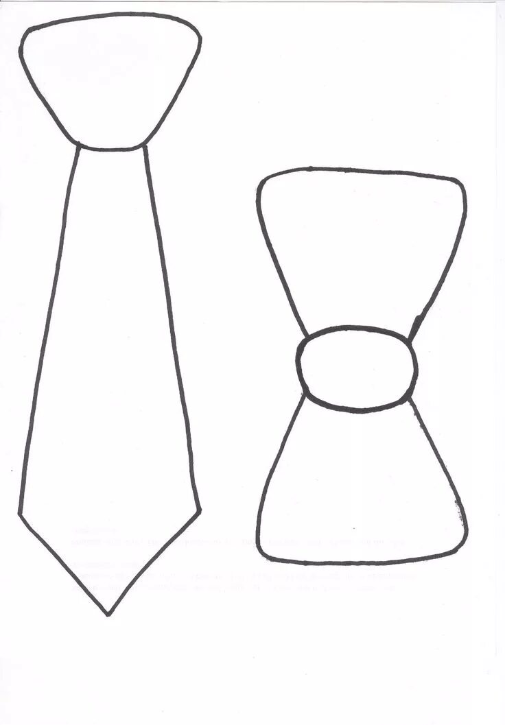 Галстук шаблон для вырезания распечатать Neck Tie Dress Formal Comments, HD Png Download 316x980 (#6167313) PinPng
