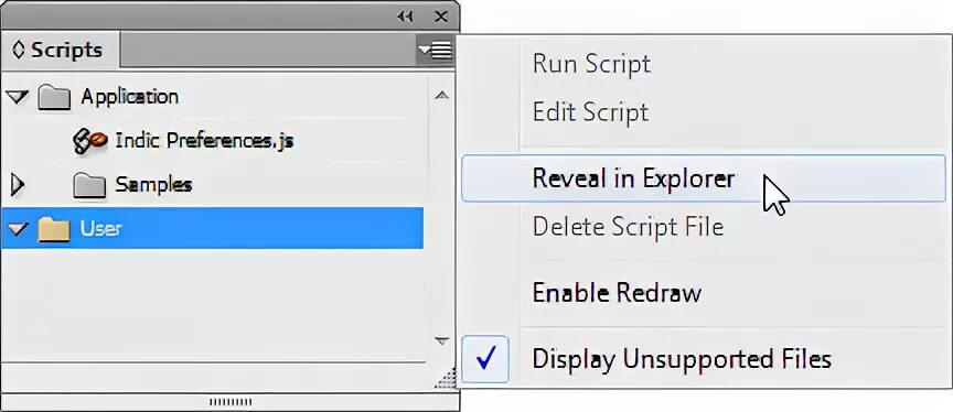 Script add