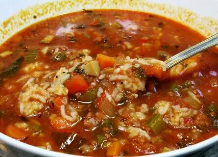 Рисовый суп с говядиной рецепт