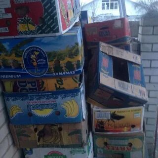 Банановые коробки