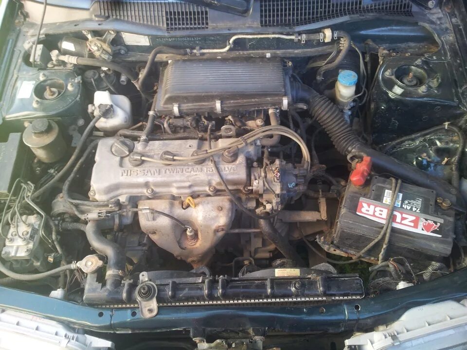 Мойка подкапотного+фото пули. - Nissan Primera Wagon (P12), 2 л, 2001 года мойка