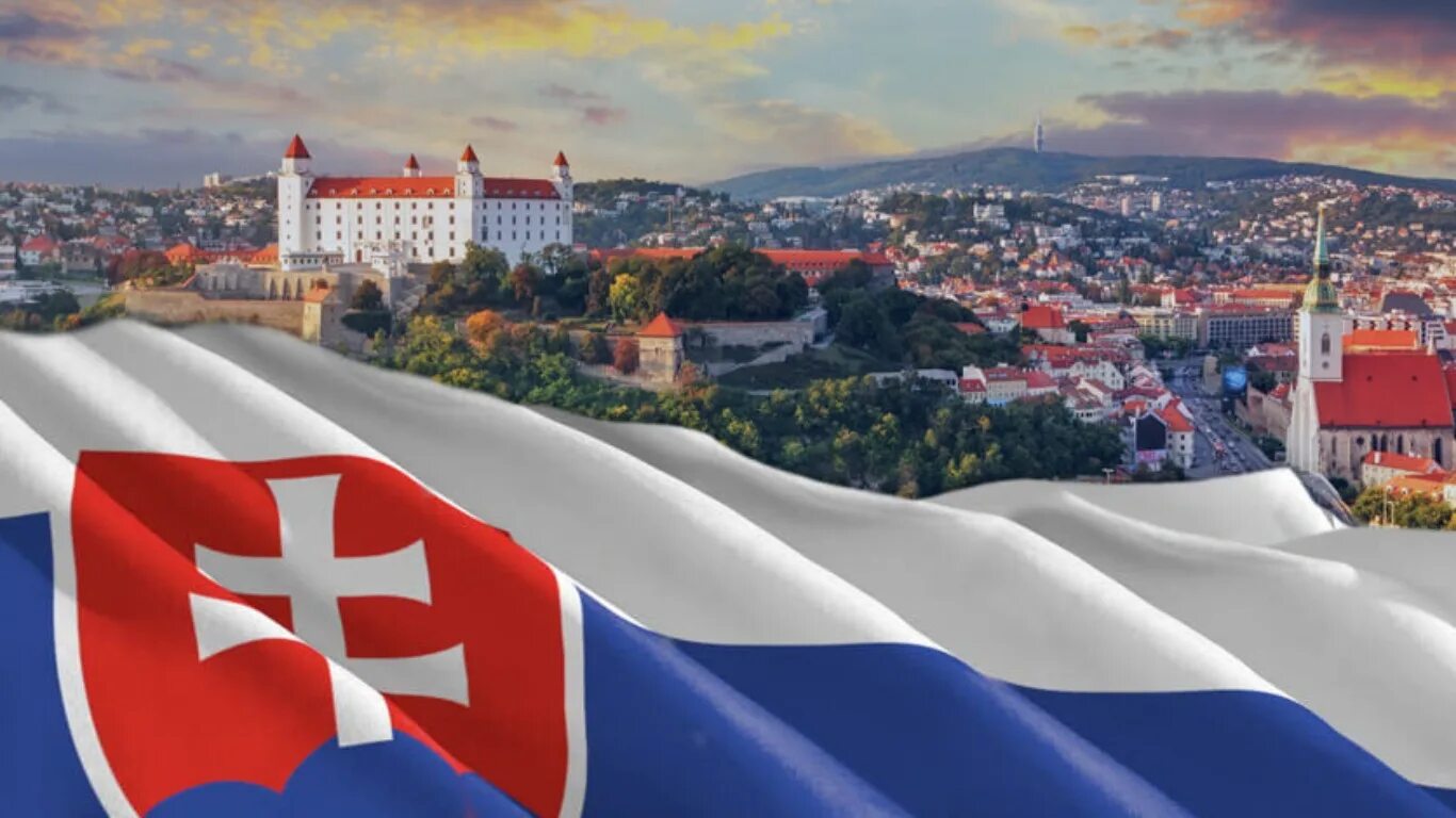 Работа в словакии. Флаг Словакии и Братислава. Словакия (словацкая Республика).. Чехия Словакия Братислава. Словакия столица флаг.