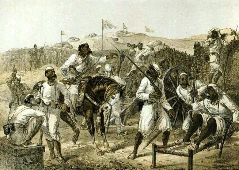 Восстание в индии 1857 1859. Восстание сипаев 1857-1859. восстание 1857 года в индии. сипаи 19 век восстание.