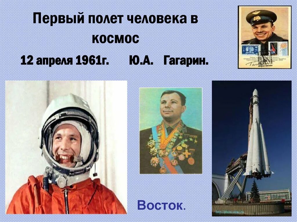 Полет первого человека