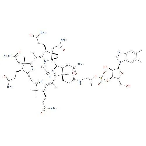 68 19 1. Цианокобаламин структурная формула. Cyanocobalamin формула. Химические формулы лекарств цианокобаламин. Цианокобаламин хим формула.