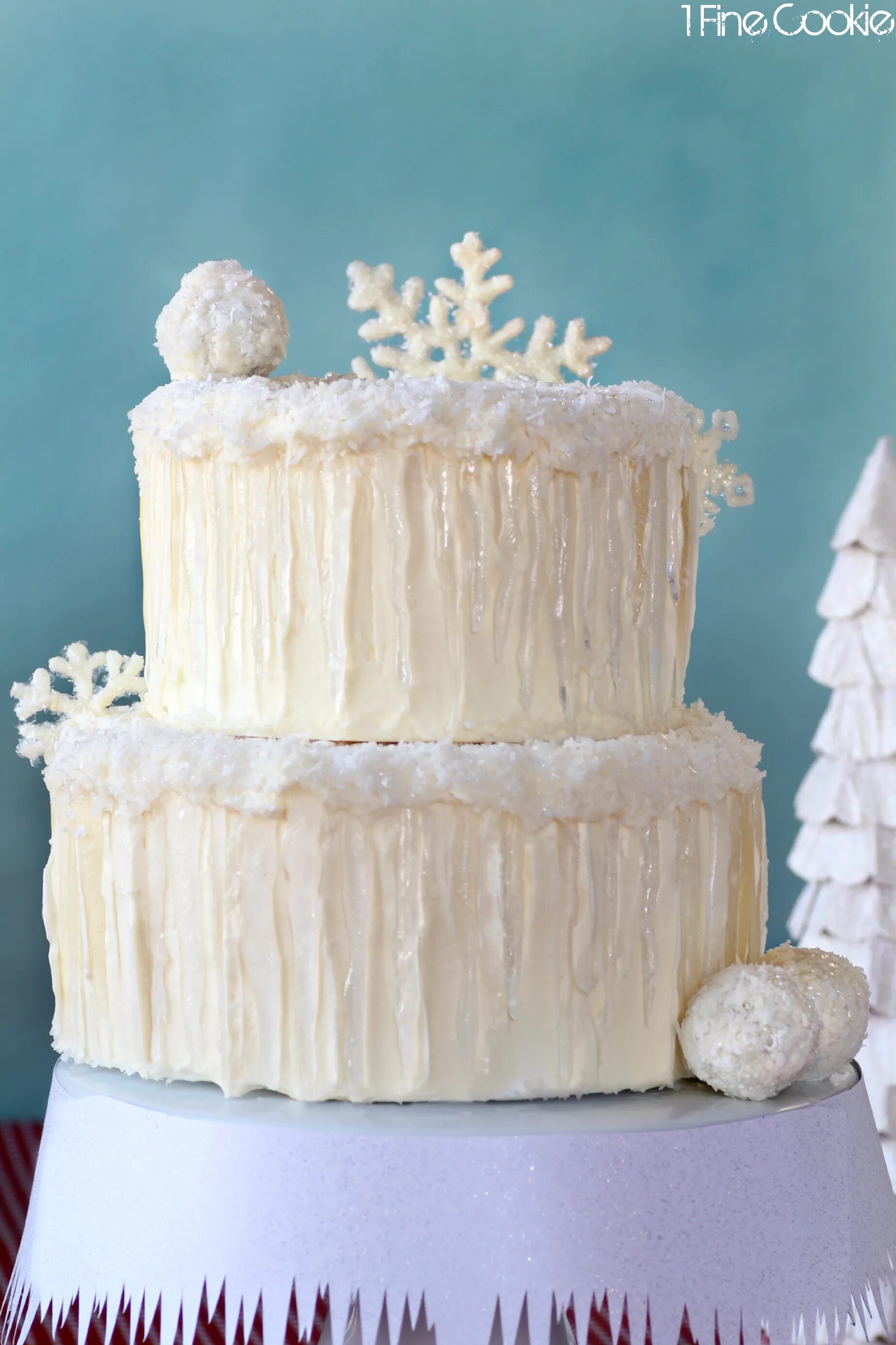Snow cake