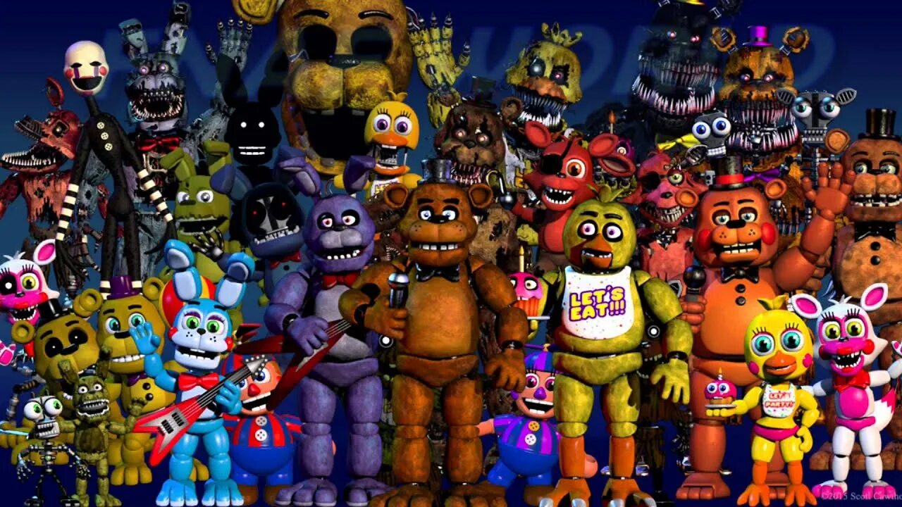 Five Nights at Freddy's АНИМАТРОНИКИ. Пять ночей с Фредди АНИМАТРОНИКИ. АНИМАТРОНИКИ Файв Найтс. АНИМАТРОНИКИ ФНАФ 1. Скачай новые аниматроники