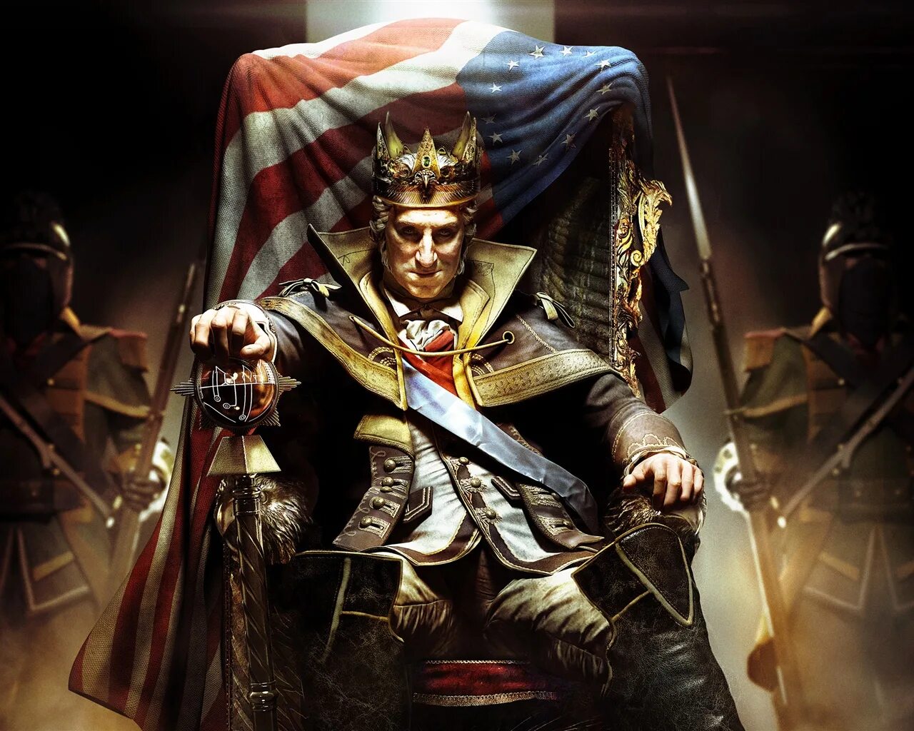 Король тирании. Assassins Creed 3 Тирания короля Вашингтона. Тирания короля Джорджа Вашингтона. Assassin's Creed Тирания короля Вашингтона. Ассасин Крид 3 Тирания короля Джорджа Вашингтона.