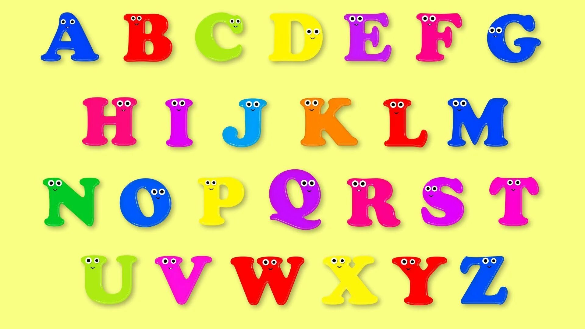 Алфавит и буквы. АВС Alphabet. Английские буквы для детей. Английский алфавит цветной.