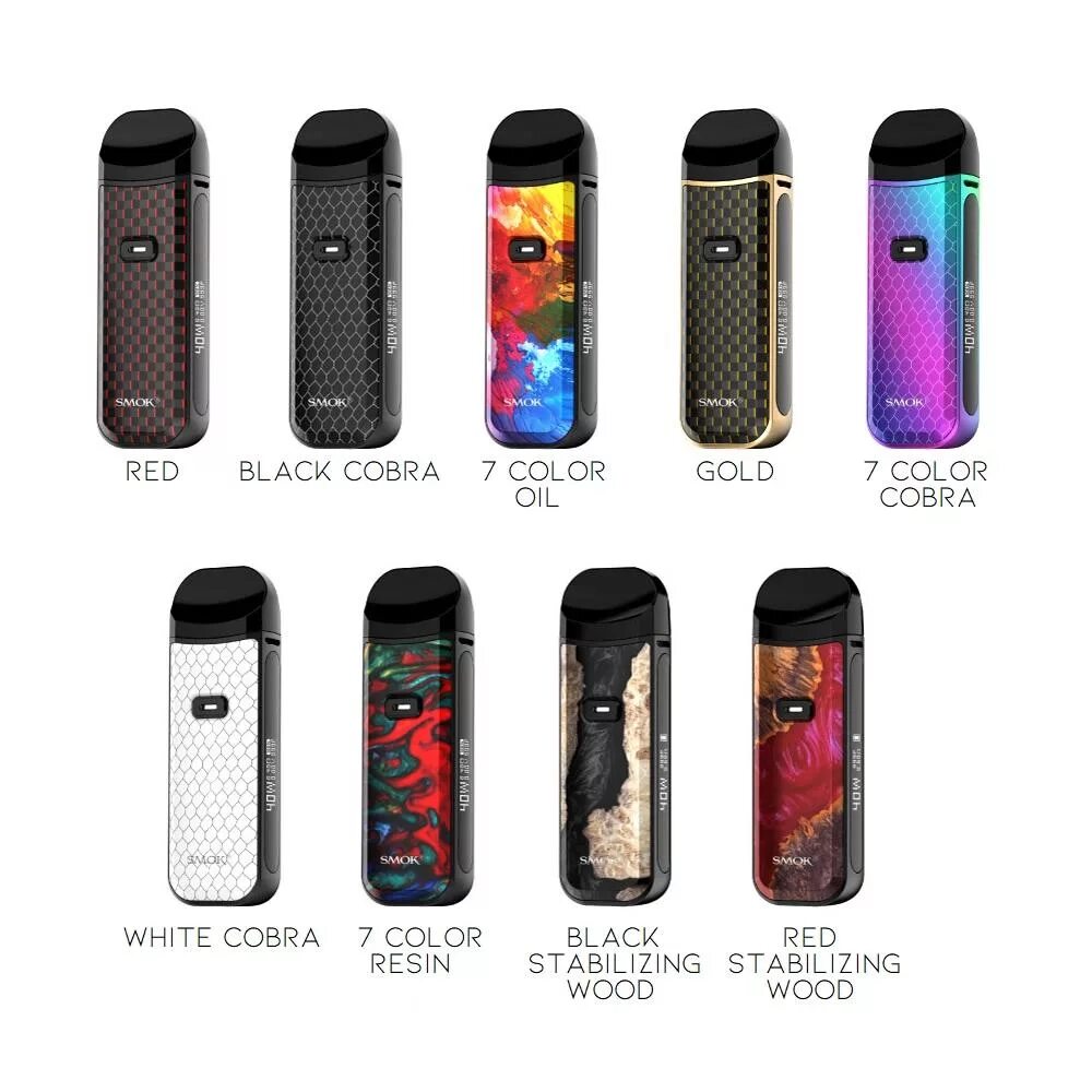 Smoke Nord 2 Kit. Smok novo 2 Kit. Smok Nord 5 Kit. Smoke Nova 2 Kit.