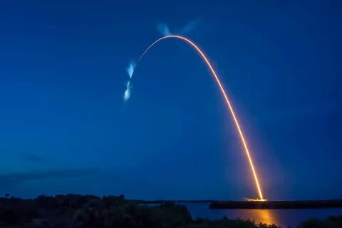 Ракета стартовала с земли