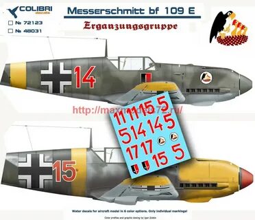 Colibri decals