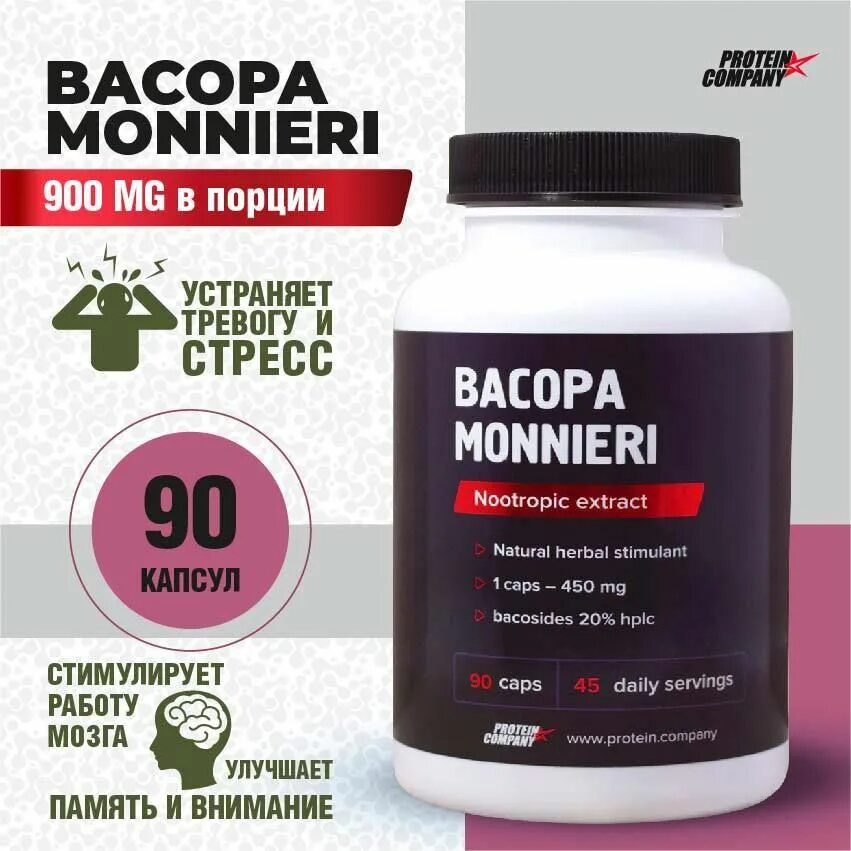 Витамины для мозга отзывы. Bacopa monnieri extract. Protein.Company экстракт трибулуса. Bacopa monnieri extract Nima. Protein.Company экстракт левзеи 10:1.