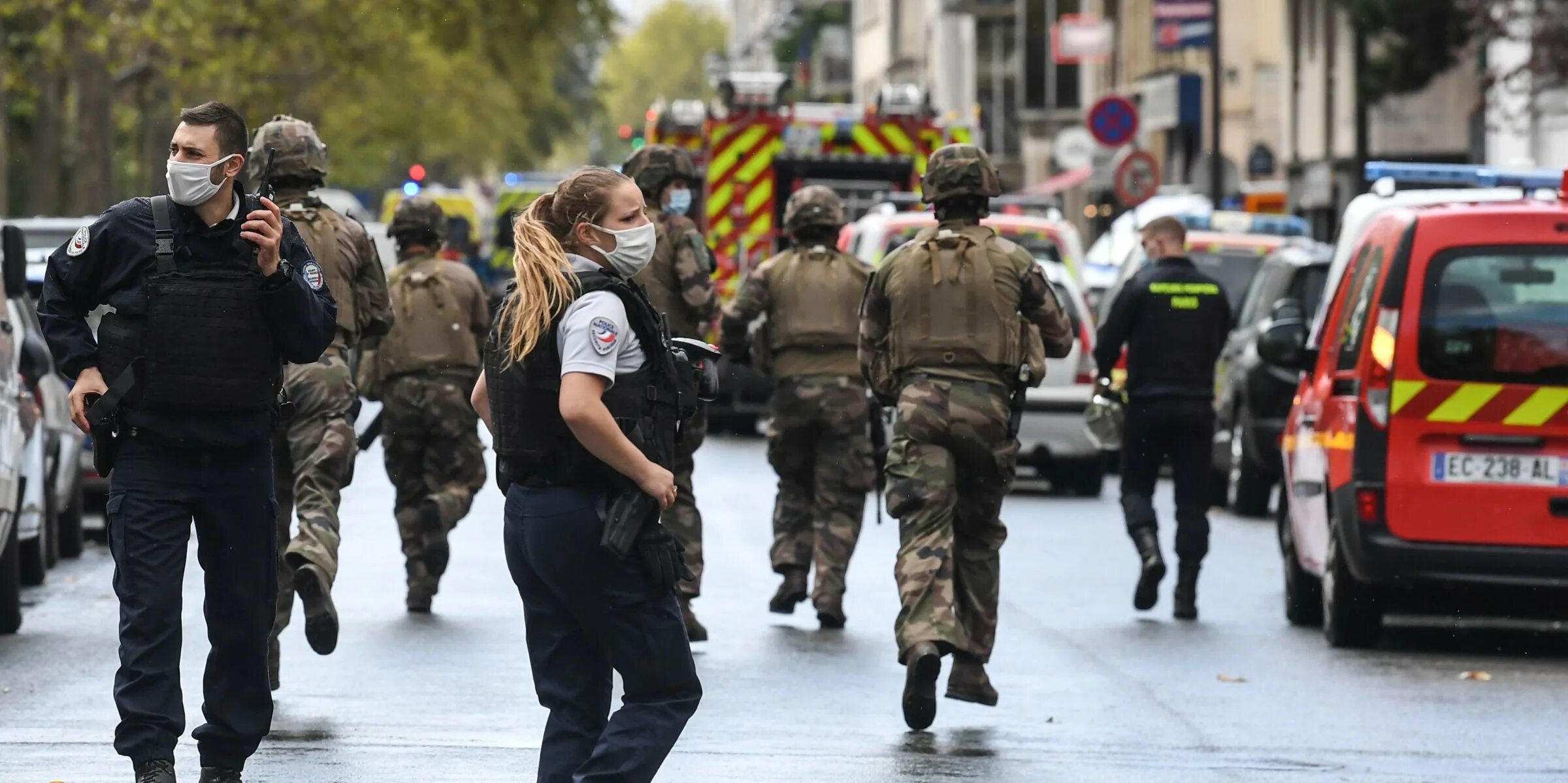 МВД Франции. Теракт в Париже 10 апреля.