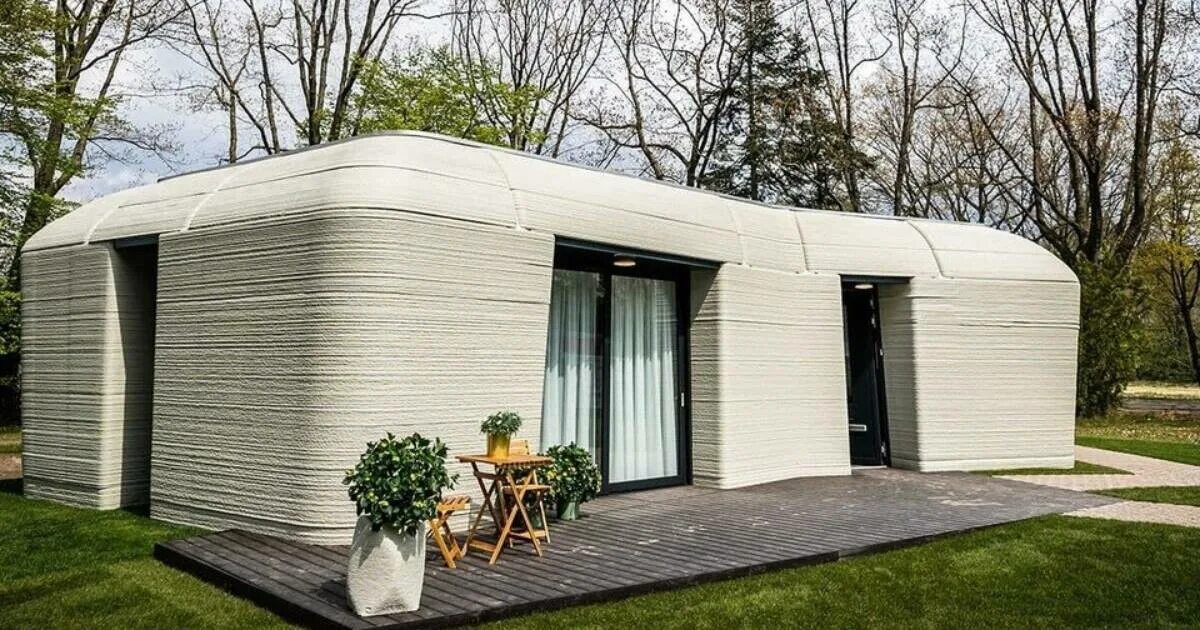 Принтер напечатал дом. Дом на 3d принтере в россии. дом напечатанный на 3d принтере в россии. дом на 3д принтере в германии. напечатать дом.