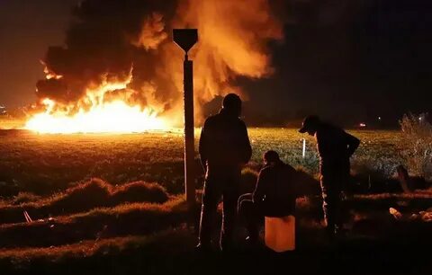 Подрыв нефтепровода
