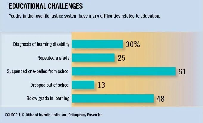 The juvenile Justice System. Educational Challenges. E Justice statistics. Percentage of juvenile Delinquency in the World 2022. A new report says