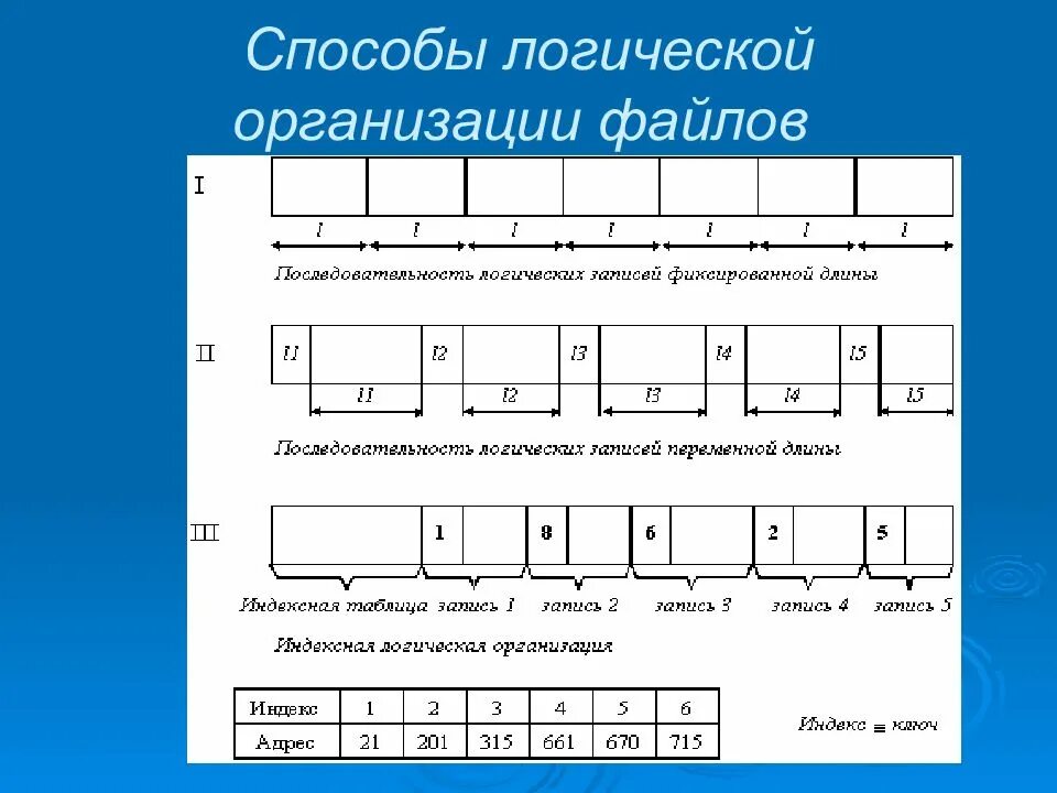 Логическая организация текста. Способы организации файлов. Логическая организация файла. Логическая организация файловой системы. Логическая и физическая организация файла.